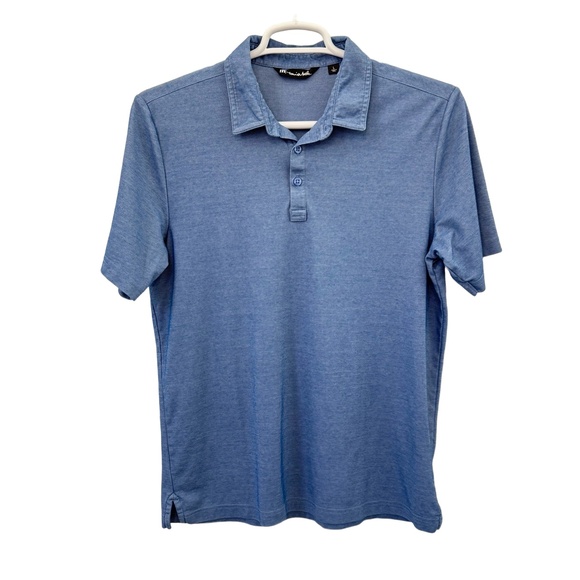 Travis Mathew Other - Travis Matthew Shirt Mens Large Blue Polo Corp Logo